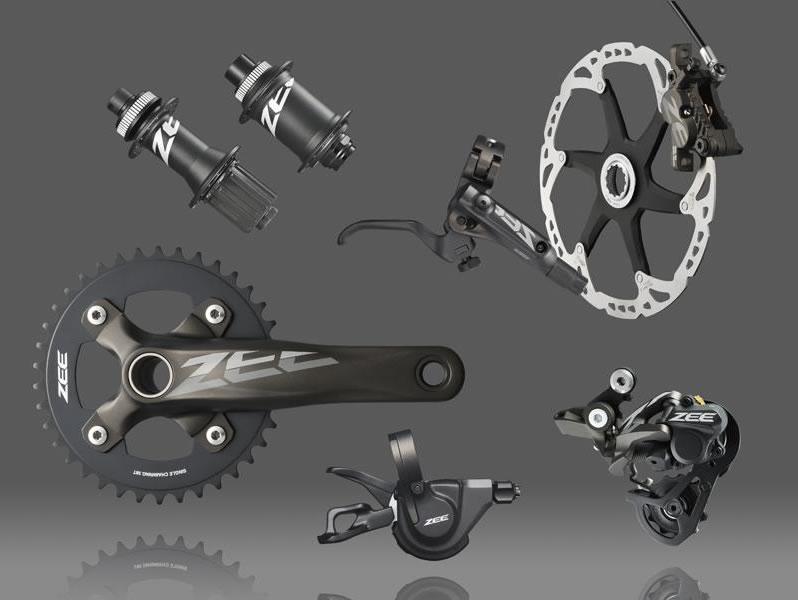 Shimano dévoile Zee, le petit frère du groupe SAINT.