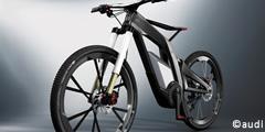 E-bike, le VTT à assistance électrique par Audi.