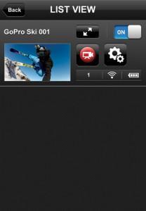 Application GoPro Wifi