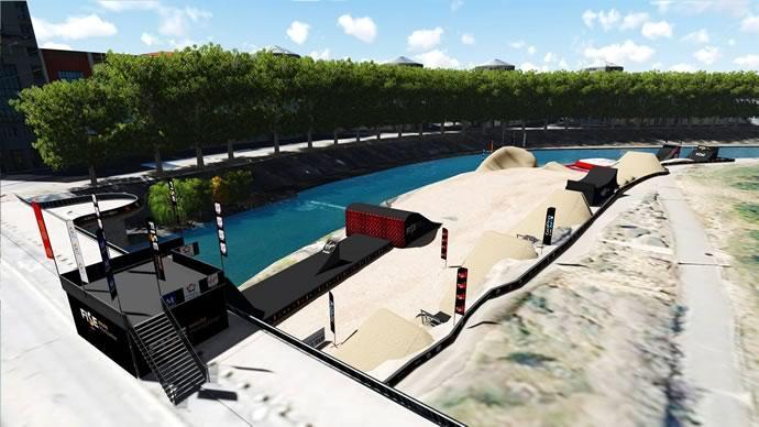 Parcours VTT au Fise Montpellier 2015