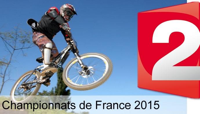 Championnats de France VTT 2015 à la télé.