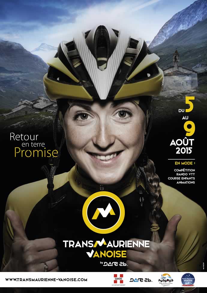 Affiche de la Transmaurienne Vanoise 2015