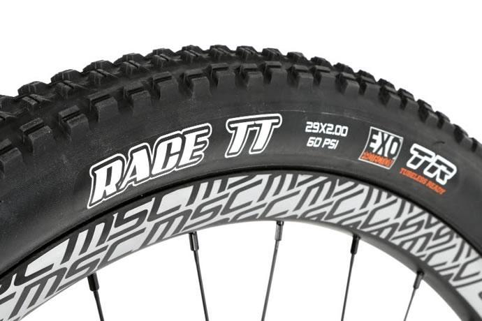 Nouveau pneu VTT Maxxis Race TT.