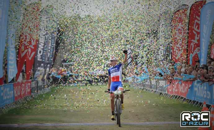 VTT au Roc d'Azur 2015