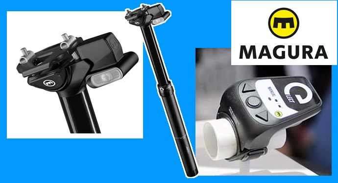 Magura Vyron, la première tige de selle télescopique électrique