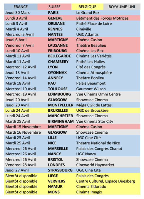 Dates Montagne en Scène