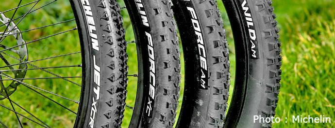 Pneus Michelin VTT 2017