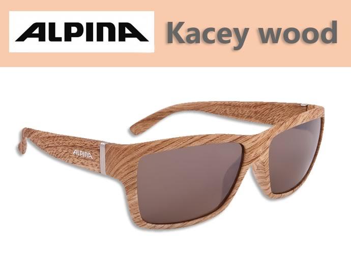 Lunettes de soleil ALPINA Kacey bois