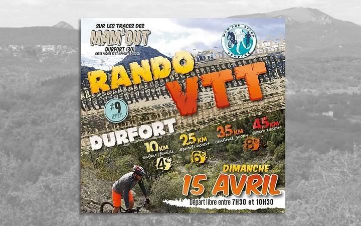 Rando VTT à Durfort dans le Gard