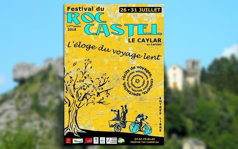 Édition 2018 du festival de voyage du Roc Castel au Caylar