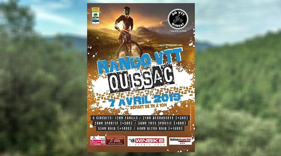 Randonnée VTT Quissac 2019
