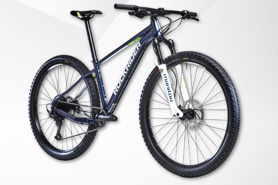 un VTT Decathlon semi-rigide pour moins de 1000€
