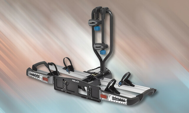 Porte-vélos sur attelage XLC Azura Easy LED WT