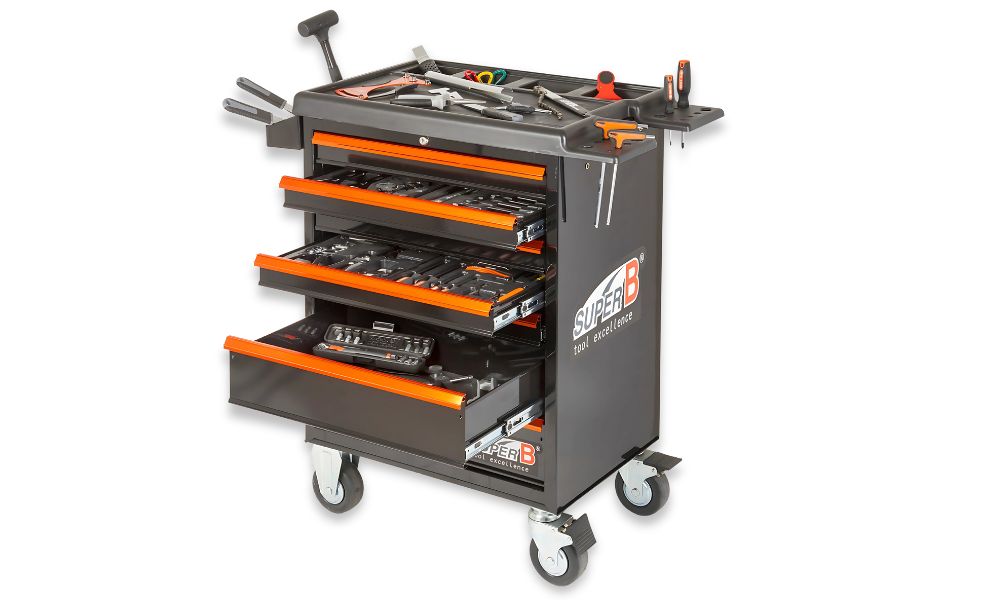 Servante vélo pro avec outils