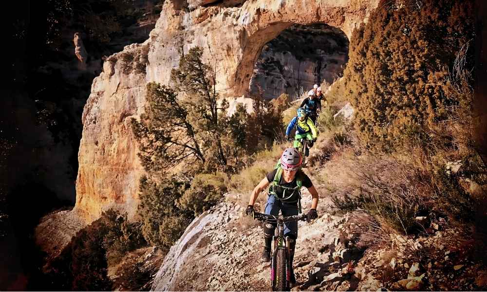 VTT dans le parc naturel de la Sierra