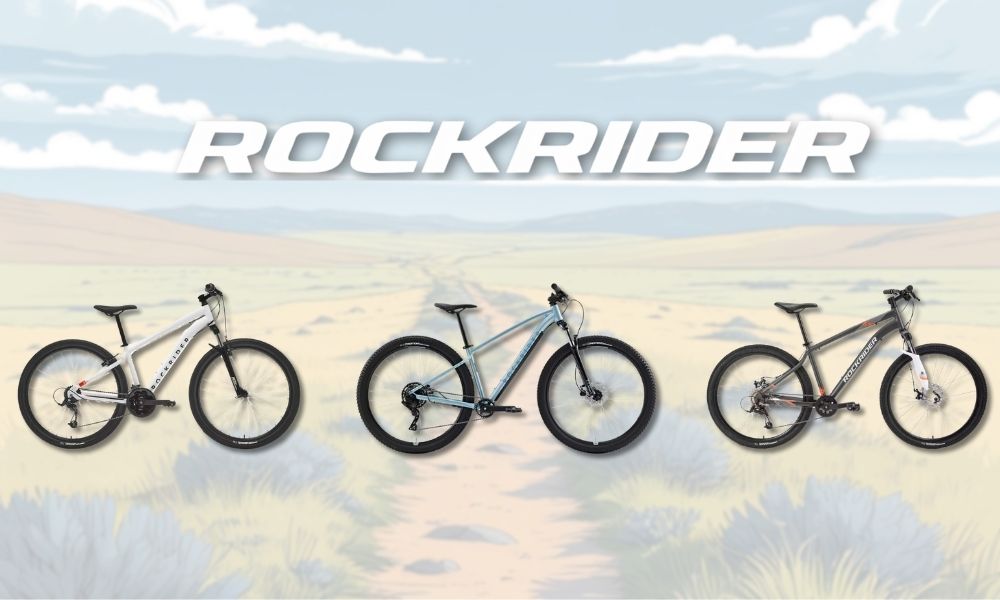 3 VTT Rockrider pour les débutants