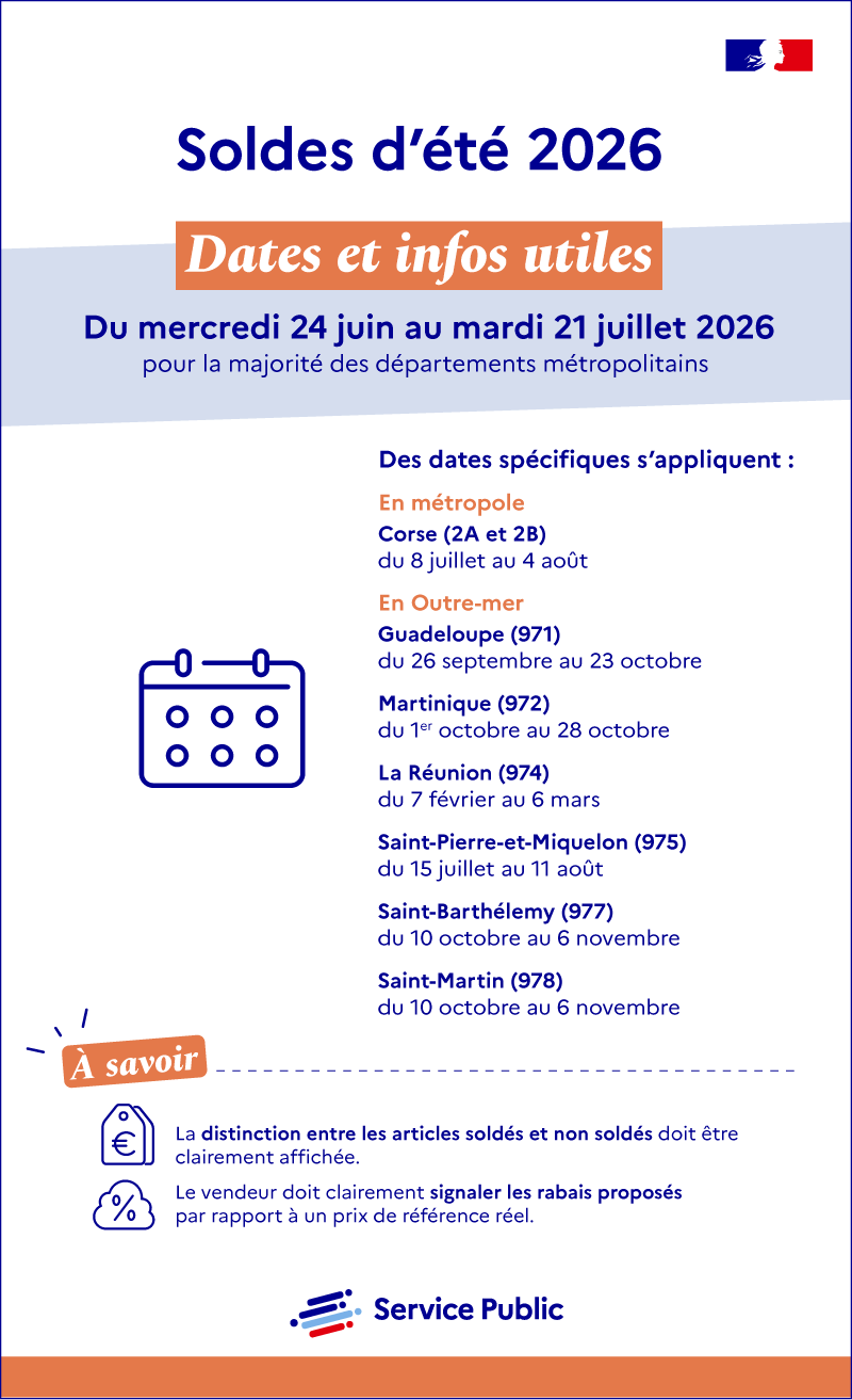 dates soldes été 2026