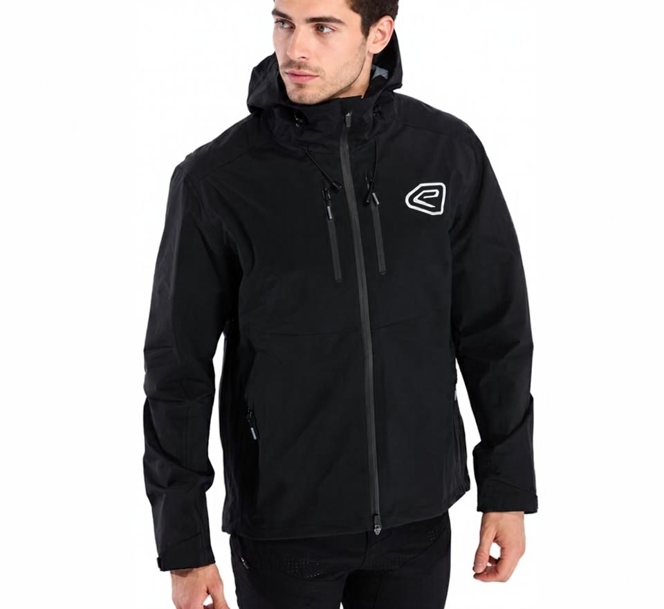 Veste de pluie VTT Ekoï Racing FURY noire Veste de pluie VTT Ekoï Racing FURY noire
