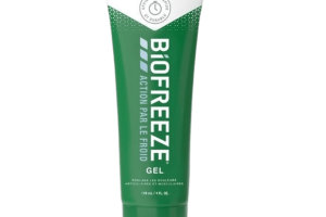 Biofreeze, un gel pour gérer les douleurs articulaires et musculaires.