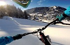 Kilian Bron VTT sur neige