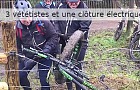 VTT et  clôture électrique