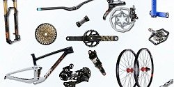 les composants d'un VTT moderne