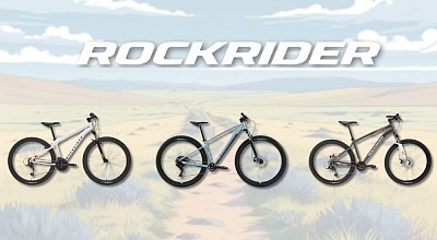 3 VTT Rockrider pour les débutants