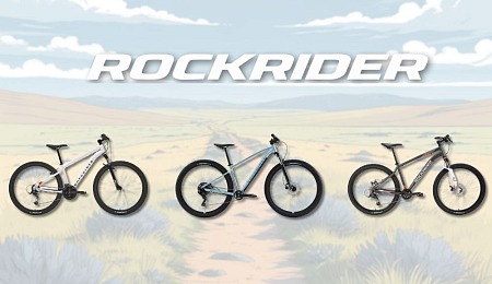 3 VTT Rockrider pour les débutants