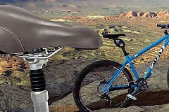 tige selle suspendue