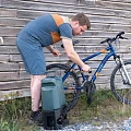nettoyer son VTT avec un nettoyeur nomade
