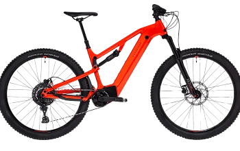 le VTT électrique tout-suspendu Rockrider E-EXPL 520 S