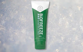 sensation de froid avec le gel Biofreeze