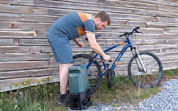 nettoyer son VTT avec un nettoyeur nomade