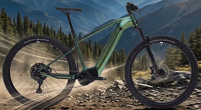 VTT électrique Rockrider de chez Decathlon
