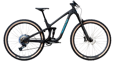 un VTT Transalpes tout suspendu