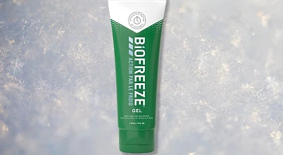 sensation de froid avec le gel Biofreeze