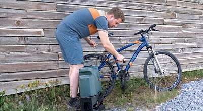 nettoyer son VTT avec un nettoyeur nomade