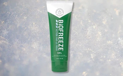 sensation de froid avec le gel Biofreeze
